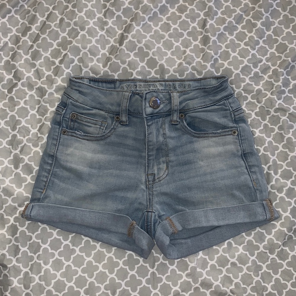 AE Hi Rise Shorties 00